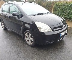 Toyota Corolla verso 7 seater