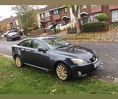 Lexus is 220 dizeli Manual tax31/12 nct 08/2020