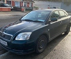 Toyota avensis 2005 nctd 05/20 taxed 01/20 diesel manual