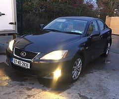Lexus is 220 + tax31/12 nct 08/2020