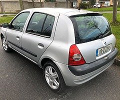 Renault Clio 2005 nctd 03/20 manual low miles 134k