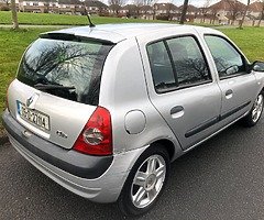 Renault Clio 2005 nctd 03/20 manual low miles 134k - Image 3/6