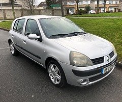 Renault Clio 2005 nctd 03/20 manual low miles 134k - Image 4/6