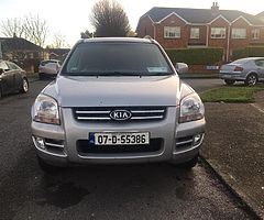 Kia Sportage Automatic. 2.0 Diesel. GSE. Leather interior. Heated seats. Nct 22/05/20. Tax end Jan.