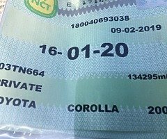 Selling my corrolla 03 pwo .nct and tax till the end of the month ...e/w e/m c/l gr8 car ..best ofer - Image 6/8