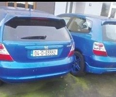 ×2 Honda civics for sale