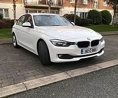 BMW 3-Series saloon white diesel 2014