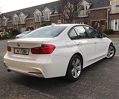 BMW 3-Series saloon white diesel 2014