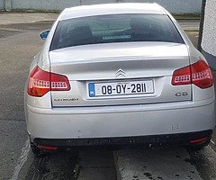 Citroen c5 2008 new nct n taxed 1.6 diesel manual - Image 4/8