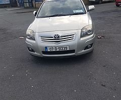 2007 automatic tax&nct avensis 1.8