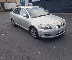 2007 automatic tax&nct avensis 1.8