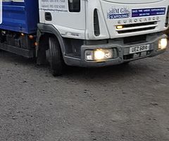 09 Iveco eurocargo swap for small van