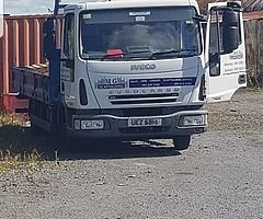 09 Iveco eurocargo swap for small van