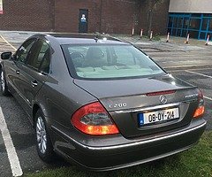 Mercedes E Class 200 2008