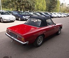 Classic Alfa Romeo Spider