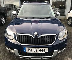 151 Skoda Yeti Outdoor 140bhp 4X4 with only 60k miles, 6 Speed Manual, NCT 01/21, €16,950