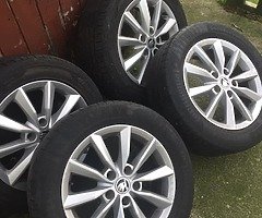 2016 alloy wheels 205/55R16 91V