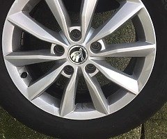 2016 alloy wheels 205/55R16 91V