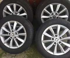 2016 alloy wheels 205/55R16 91V