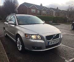Volvo V50. 1.8 Flexi Fuel. Petrol. Estate. Manual Taxed and Nct. 2020. Leather Heated Memory Seats