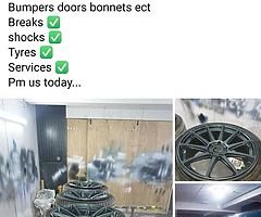 Alloy refurbs 50euro per wheel