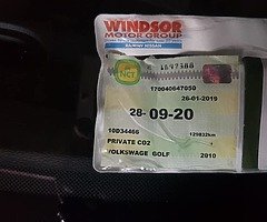 VW Golf 2010 TL 1.6 TDI M5F 105BHP 86k miles - Image 9/10