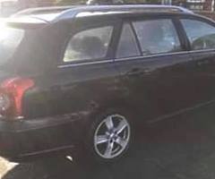 2 liter d4d Avencis driving 100% 2007