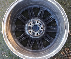 Genuine BMW Spider front alloy wheel