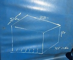 **** 28ft CURTAINSIDE TRUCK BODY....STORAGE ****