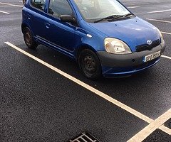2002 Yaris 1.0 nct and tax