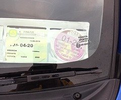 2002 Yaris 1.0 nct and tax - Image 4/5