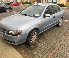 2005 Nissan almera long Nct and tax