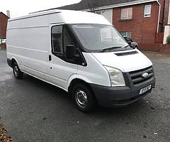 07 Ford transit LWB Doe & Tax