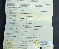 Ford Fiesta steel 2006 new nct 12/20 only 141k Manual transmission