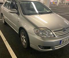 2005 corolla nct&taxed