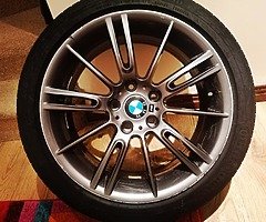 BMW M3 Rims, all tyres as new