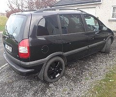 Swap only opel zafira 1.6 petrol nct22.02.20 tax01.20