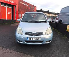 Toyota Yaris Nct&tax