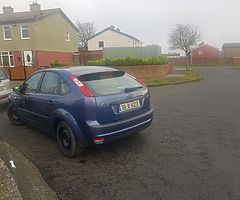 Ford focus 1.8 petrol driving well nct is just out 4 new tyres drivers grand