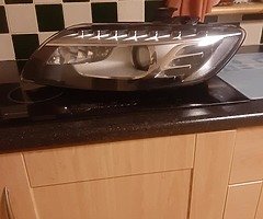 Audi q7 face lift passenger side head light SLINE