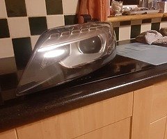 Audi q7 face lift passenger side head light SLINE - Image 3/4