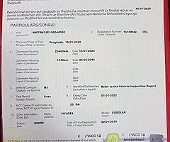 2016 TOYOTA COROLLA - Image 10/10