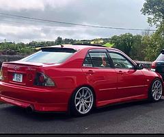 Is200 Kitted Red color that is not just visible