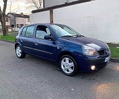 2004 Renault Clio 1.2ltr NCT Passed