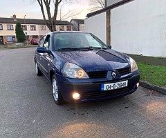 2004 Renault Clio 1.2ltr NCT Passed