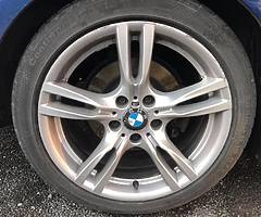 Bmw F30 m sport 18” alloys wheels