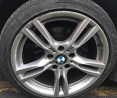 Bmw F30 m sport 18” alloys wheels