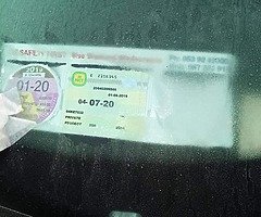 Peugeot 206 1.1 tax until 1st February nct until July 2020 running fine good tyres cd player etc - Image 5/5