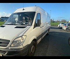 Mercedes sprinter extra long van