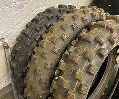 Ktm 50 and 65 tyres some new
